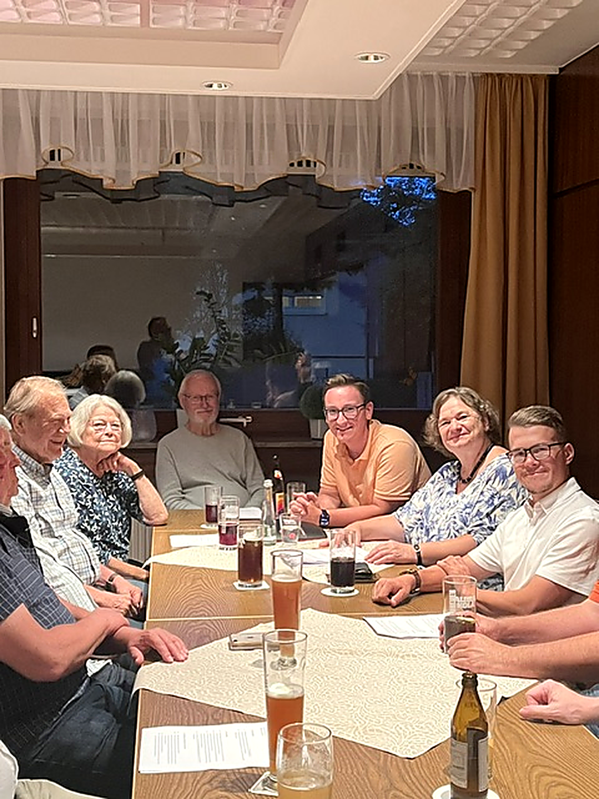 Foto vom Stammtisch